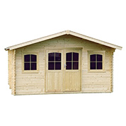 Abri de Jardin en Bois - bois 34 mm  18,76 m2